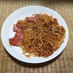 たぐい麺本舗 - たぐいソフトスパゲッティー(ベーコンは別売り)