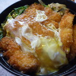 麺楽 - うどん屋の出汁で作る「カツ丼」は旨い＾＾