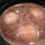 Meigetsu Antanakaya - お汁粉のアップ