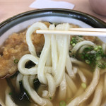 かかしうどん - ごぼう天うどん