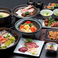 【土日祝昼限定】1ドリンク付き「万祭（まんさい）コース」全10品