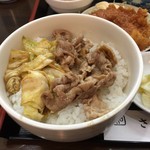 ささら - 豚生姜焼き丼