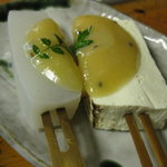 駒形どぜう - こんにゃくと豆腐の田楽