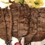 味の牛たん喜助 - 2019.2.21  牛タン炭火焼き