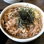 つけそば　周庵 - 肉そば大盛（780円）