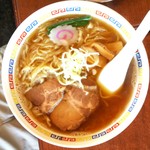 そば処　栗山 - しょうゆラーメン大盛