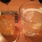 ゆるり家 - 梅酒ロック