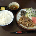 和牛処 やまだいら - 料理写真:和牛やきにく定食(1000円）