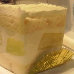 メロンのショートケーキ