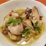 麺屋 六感堂 - 牡蠣オイル漬け