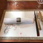 南蛮 銀圓亭 - テーブル