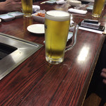 焼肉 るぱん - 生ビールで乾杯❗️