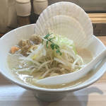 吉法師 - 真鯛白湯 鯛とホタテ1200円