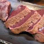 もつ焼 まるい - 厳密にはレバーのたたき