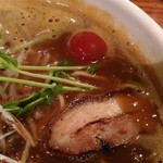 ラーメンたろう - ミニトマト発見！