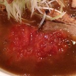 ラーメンたろう - ペースト状のトマトさん