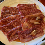 焼肉 平城苑 - ハラミ肉１．５倍アップ