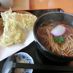 Soba Dokoro Ookuchiya - ニギス天麩羅そば