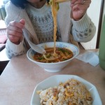 北珍 - ルースー麺870円（限定）