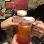 焼肉ホルモンたんど - カンパーイ！