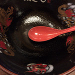 とんこつらーめん 黒竜 - 完食