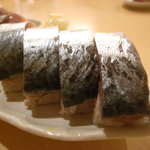ふく田 - 鯖の押寿し