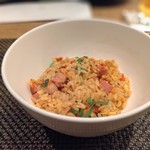 東京チャイニーズ 一凛 - 桜えびと鴨の炒飯