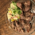 Bishokudou Rakuei - ラム肉肩ロース焼き  850円