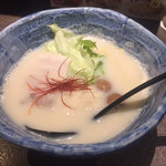 創作らーめん 薑屋 - 豆乳って身体に良いよね