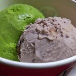 サーティワンアイスクリーム - 抹茶ビター＆大納言あずき