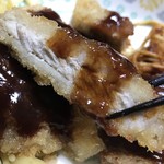 ほっともっと - ロースとんかつ 断面