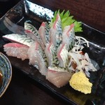 まるさん松本 - 真サバのお造り