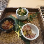 恵比寿 鮨 おぎ乃 - 前菜