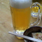 小松屋 - 生ビール・・380円でした。