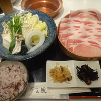 しゃぶしゃぶ 山笑ふ 銀座店 - しゃぶしゃぶ定食