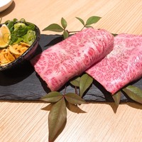焼肉 高麗ガーデン 南堀江店 - 上ロースの焼きしゃぶ