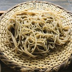 そば切り 黒むぎ - セットのお蕎麦。