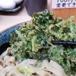 そばうどん 立ち喰い雑賀屋 - 衣が