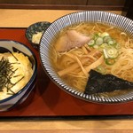 大盛庵 - ラーメンセット（31.3）