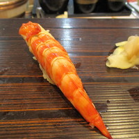 恵比寿 鮨 おぎ乃 - 車エビ