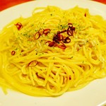 イタリアン酒場ナチュラ - しらすたっぷりペペロンチーノ before