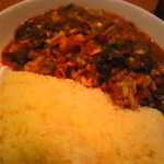 きんもち - 野菜カレー＋チキン＋ほうれんそう