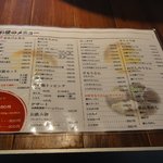釜揚げうどん 鈴庵 - メニューは種類多し　※2011年11月