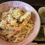 おがた家 - 【天玉ぶっかけうどん】（大）１１５０円