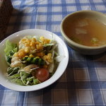 バモノス - サラダ、スープ