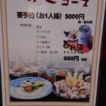 海鮮と地酒の店 ま心 - これが河豚コース