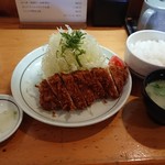 秀膳 - ロースかつ定食 (980円・税込)