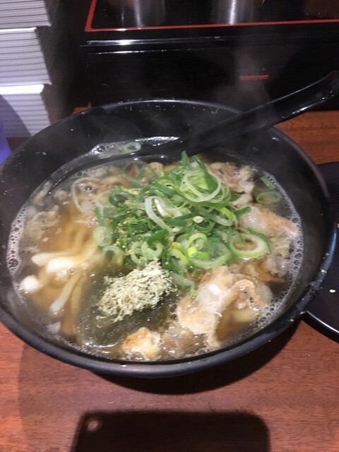 加寿屋　法善寺　かすうどん>