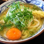 丸亀製麺 - かけ+生卵