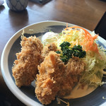 呑めるとんかつ屋 林家 - カキフライ定食